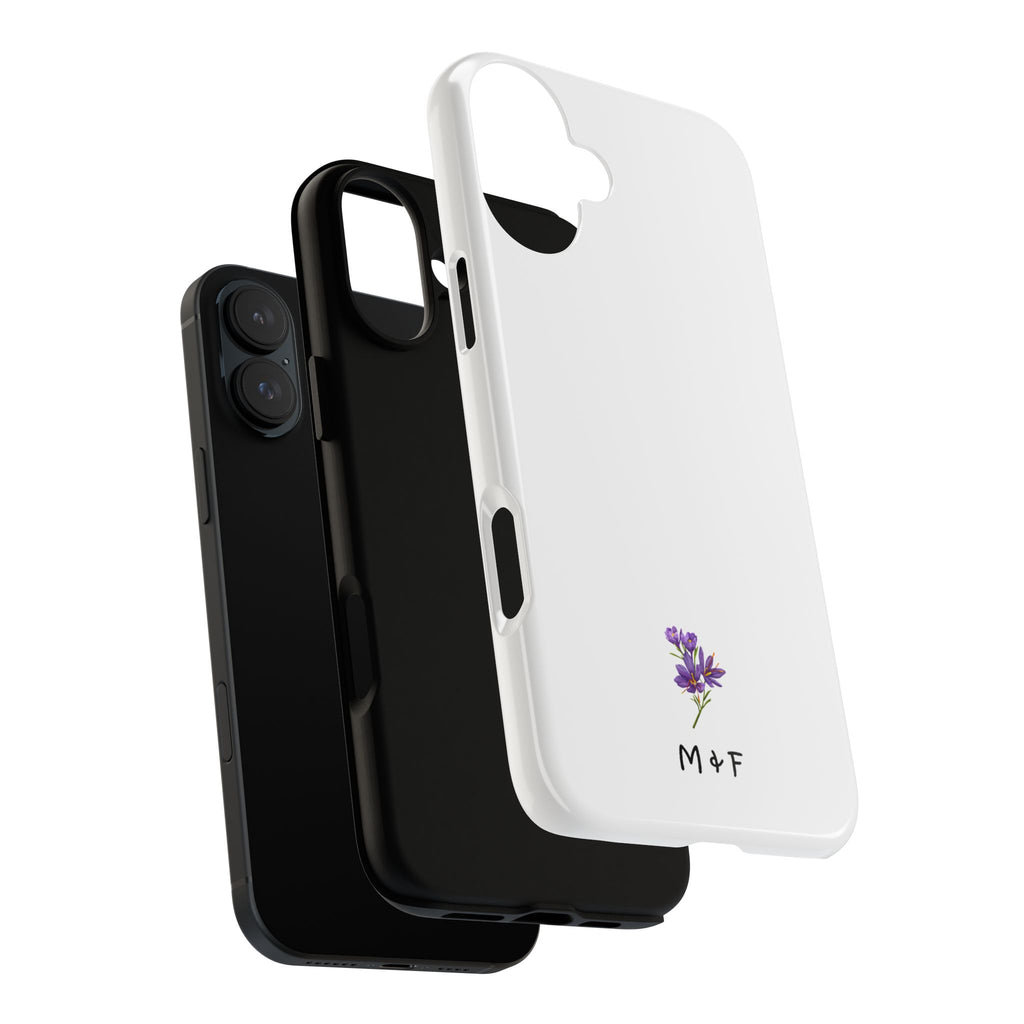 Tough Phone Case (Purple Flower)
