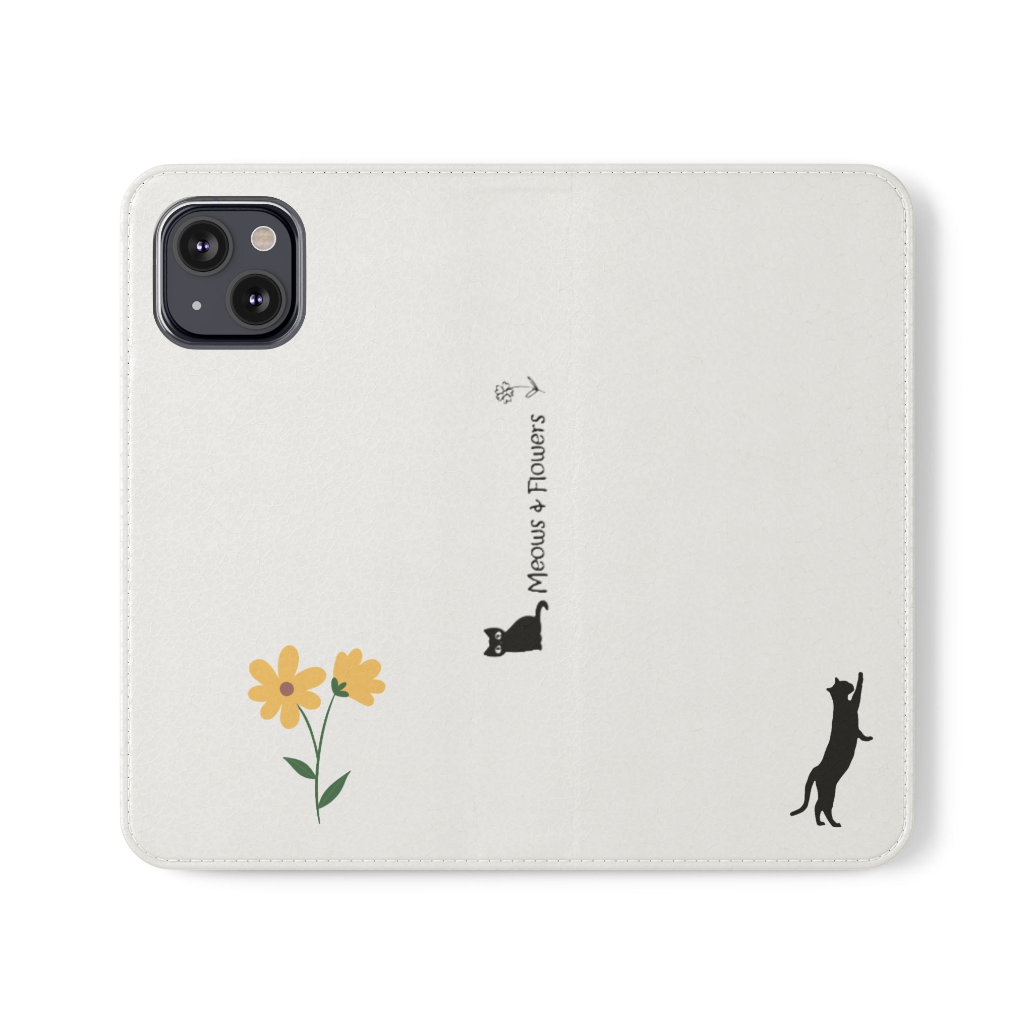 Flip Cases (Yellow Flower)