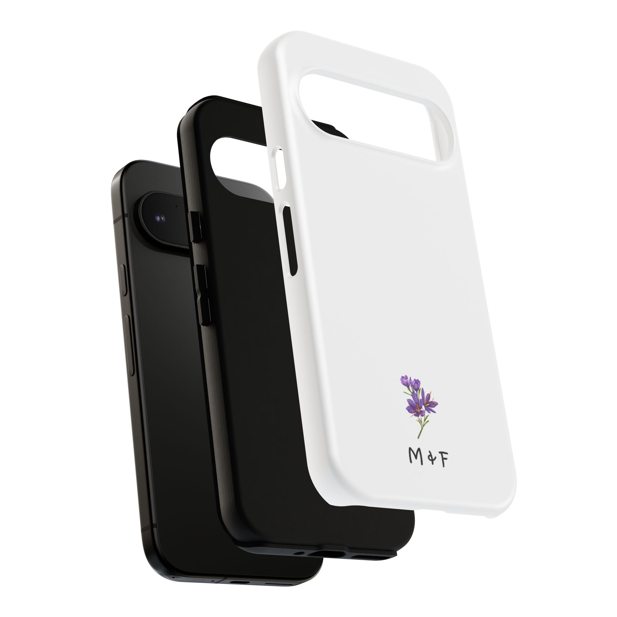 Tough Phone Case (Purple Flower)