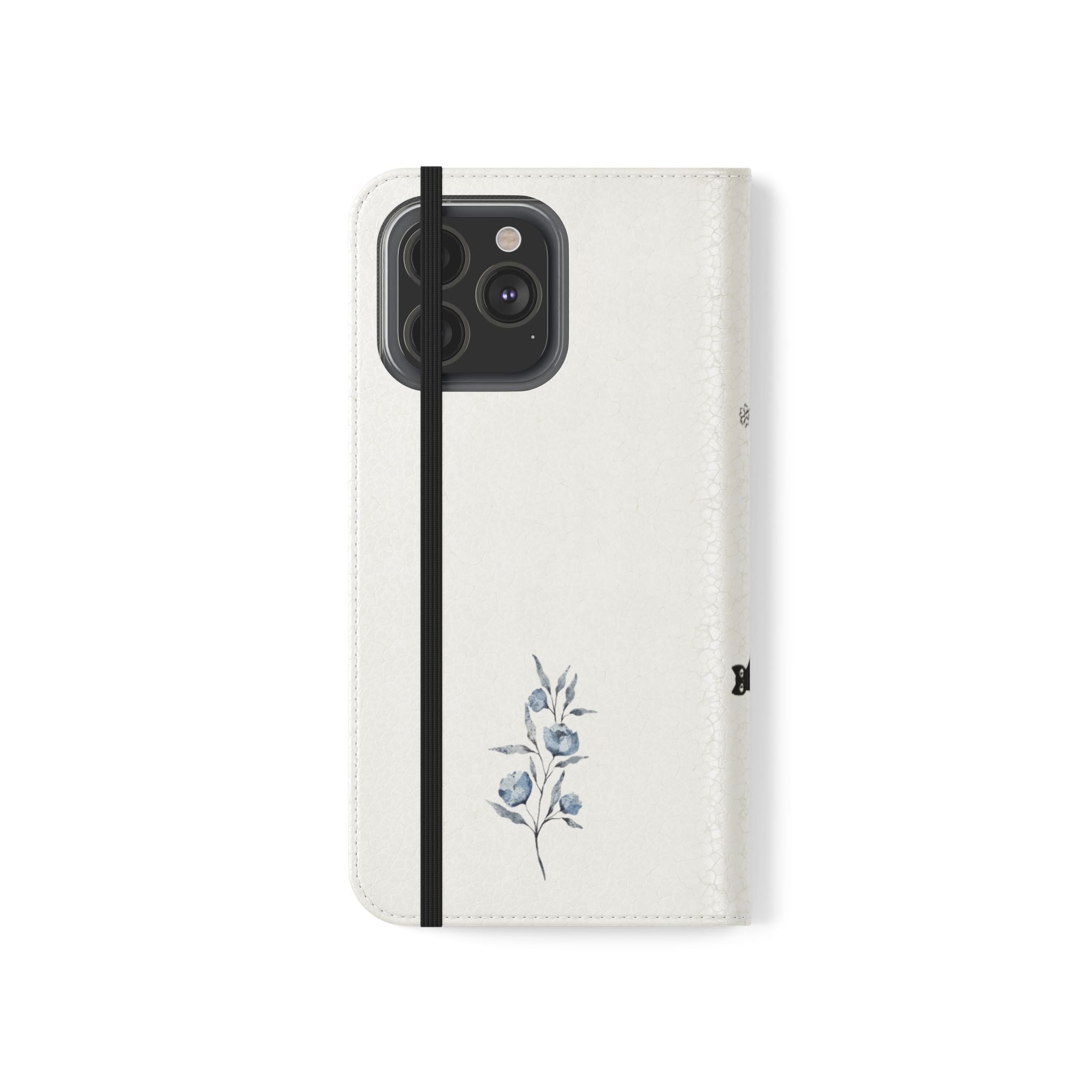 Flip Cases (Light Blue Flower)