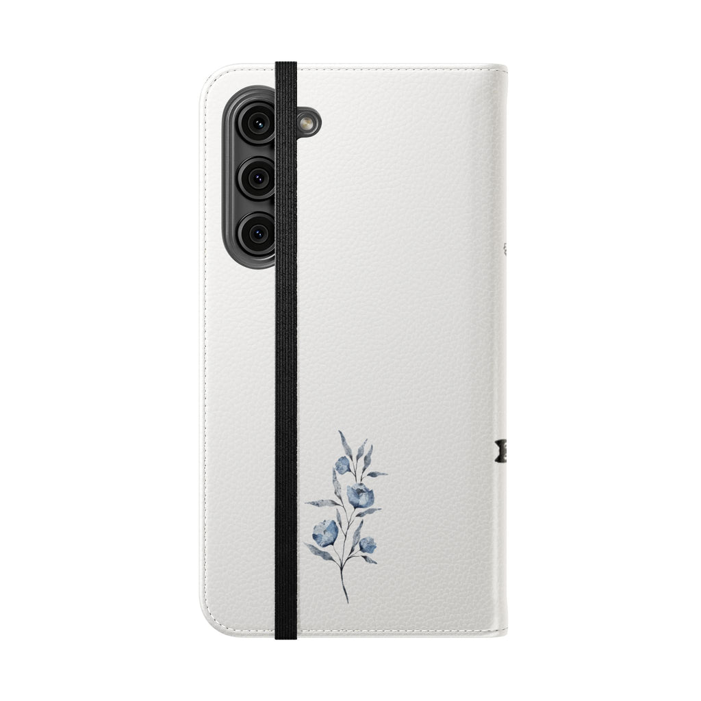 Flip Cases (Light Blue Flower)
