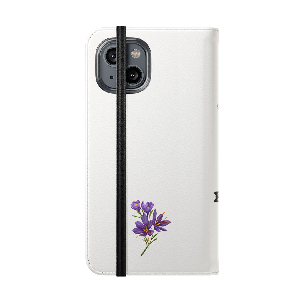 Flip Cases (Purple Flower)