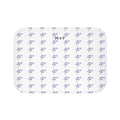 Bath Mat (Blue Flower)
