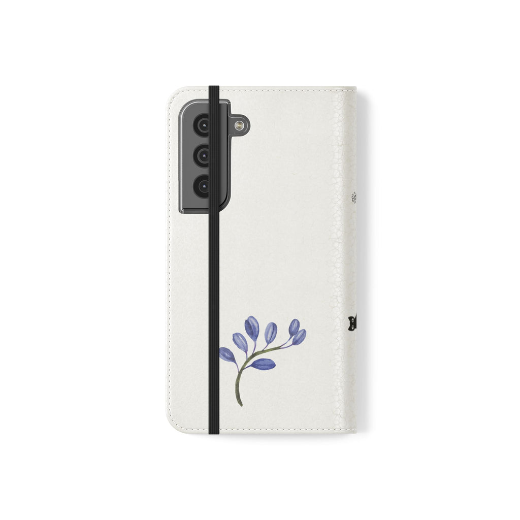 Flip Cases (Blue Flower)