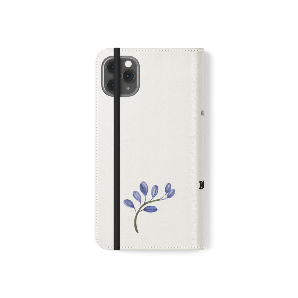 Flip Cases (Blue Flower)