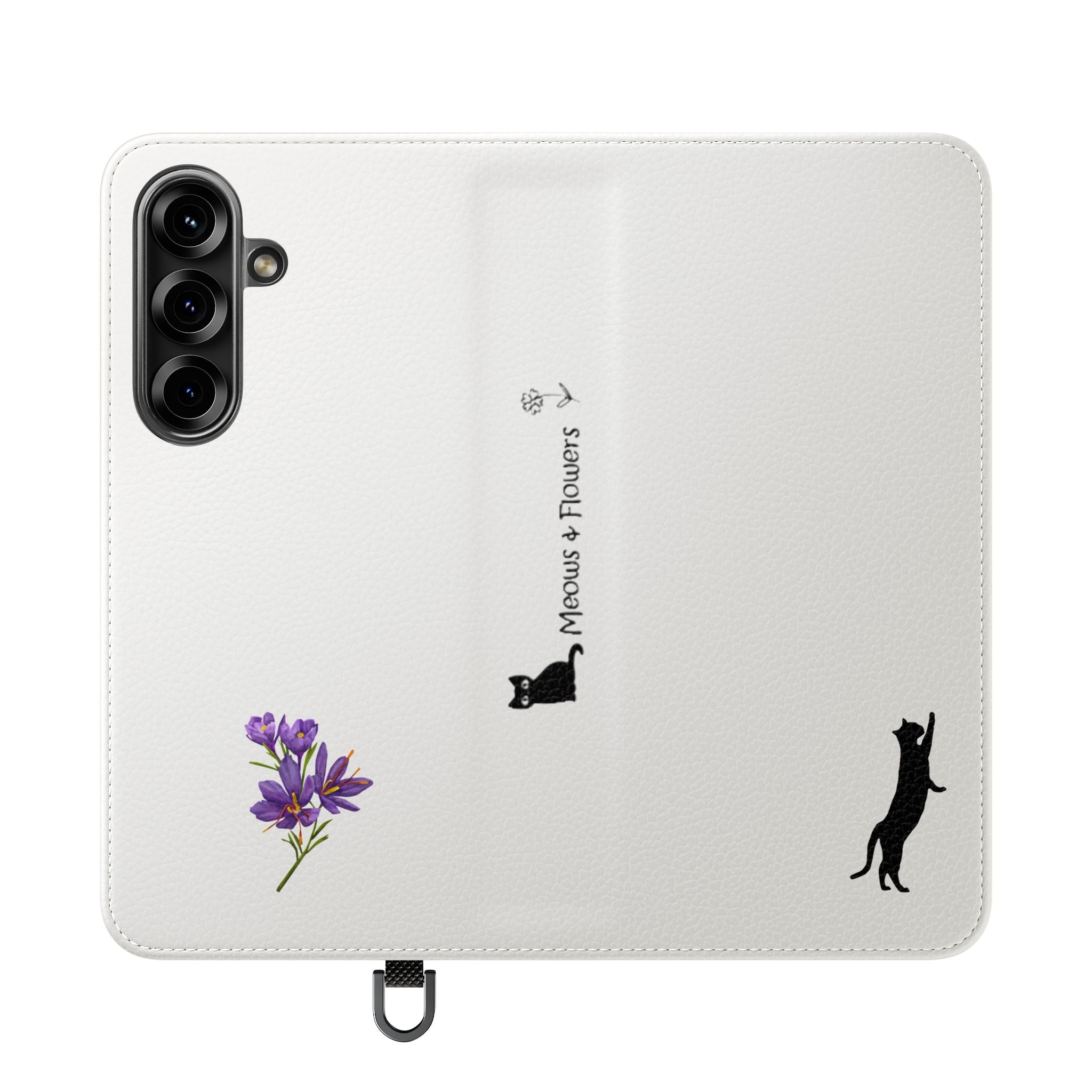 Flip Cases (Purple Flower)