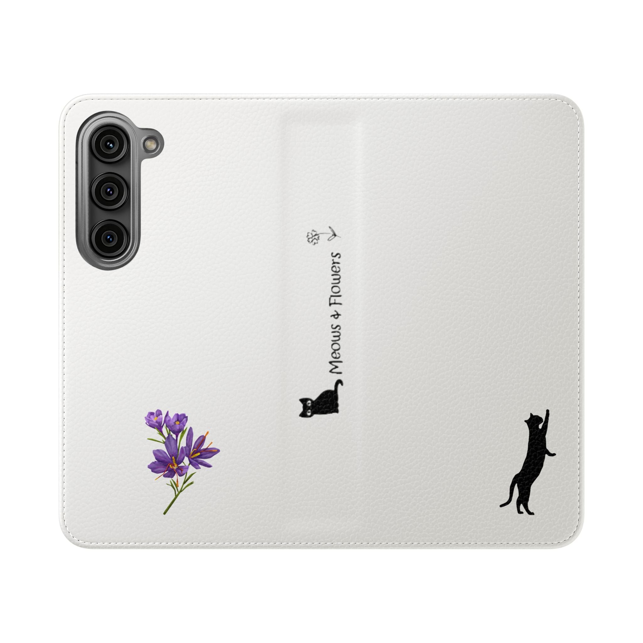 Flip Cases (Purple Flower)