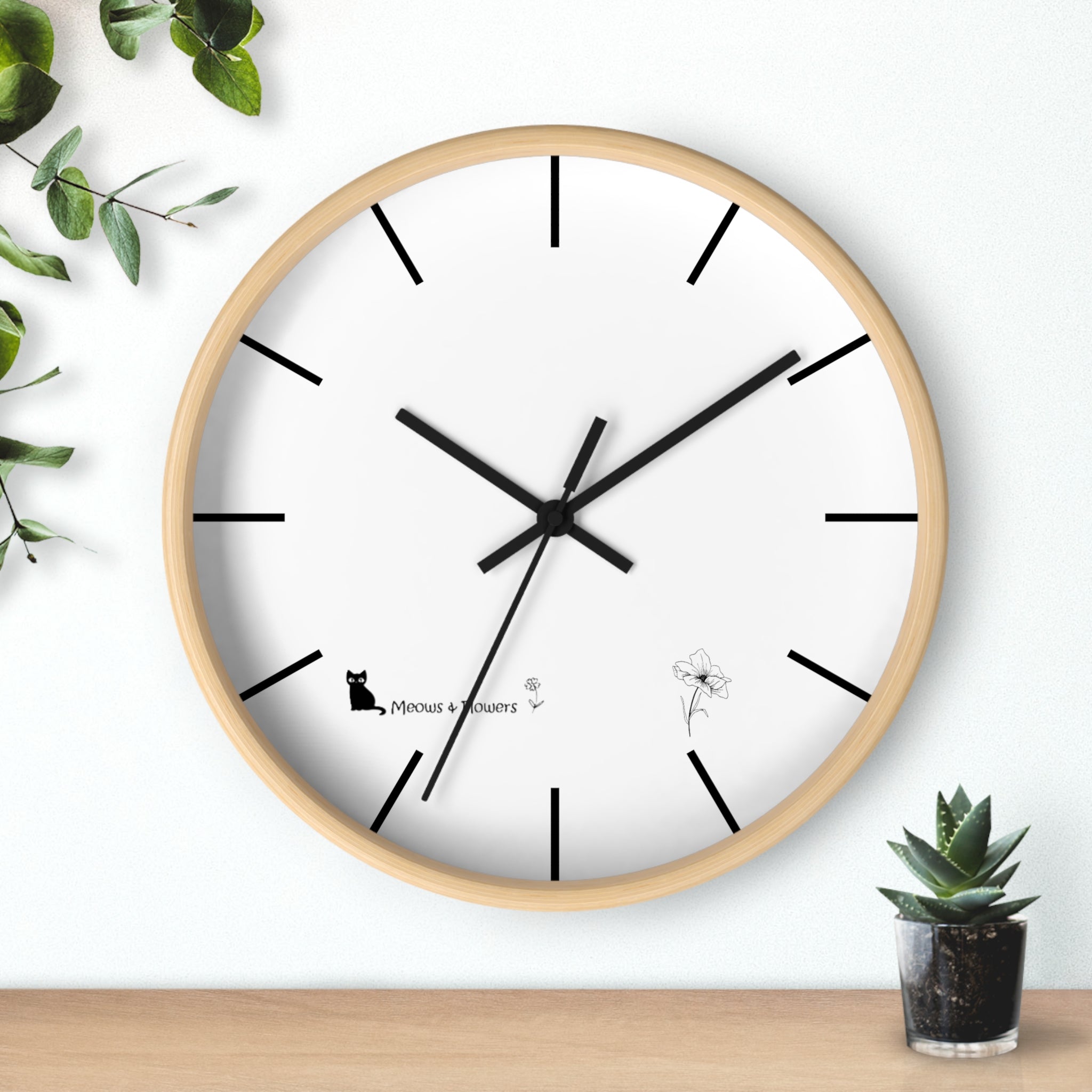 Wall Clock (Shadow Flower 2)