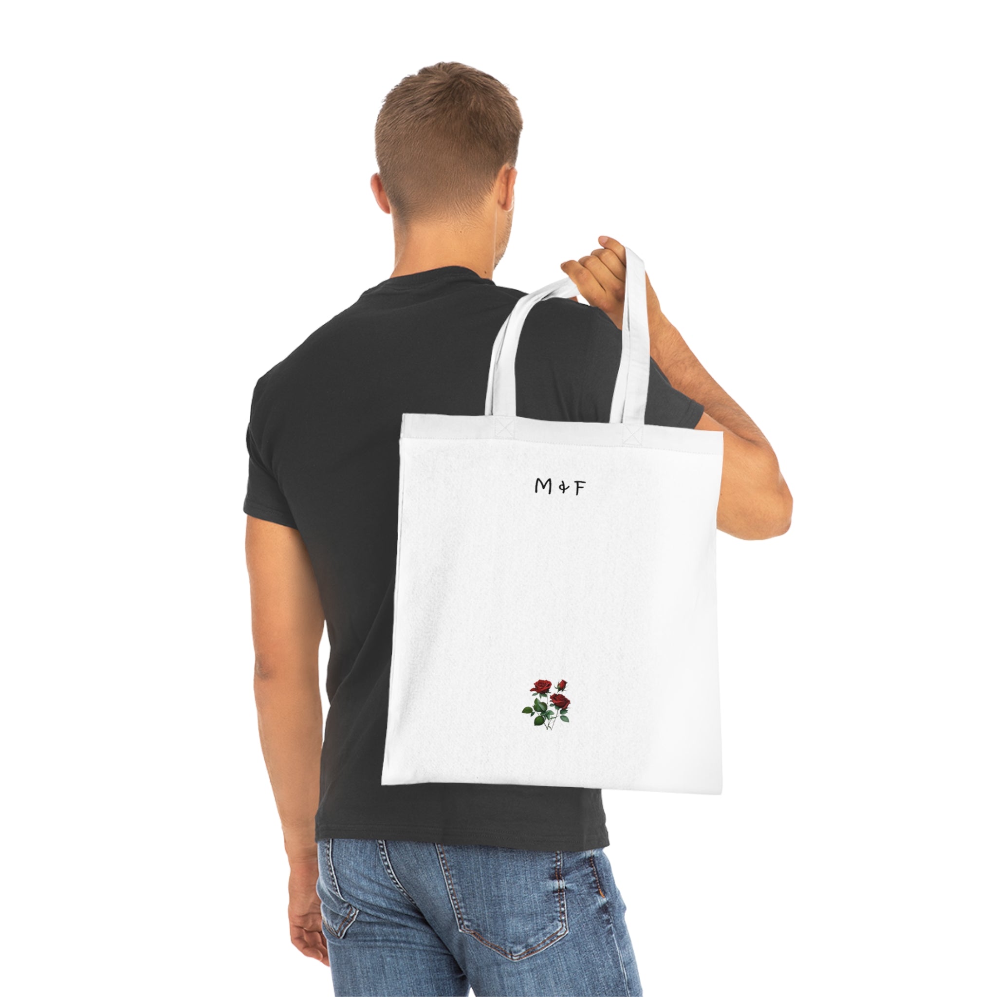 Cotton Tote (Roses Flower)