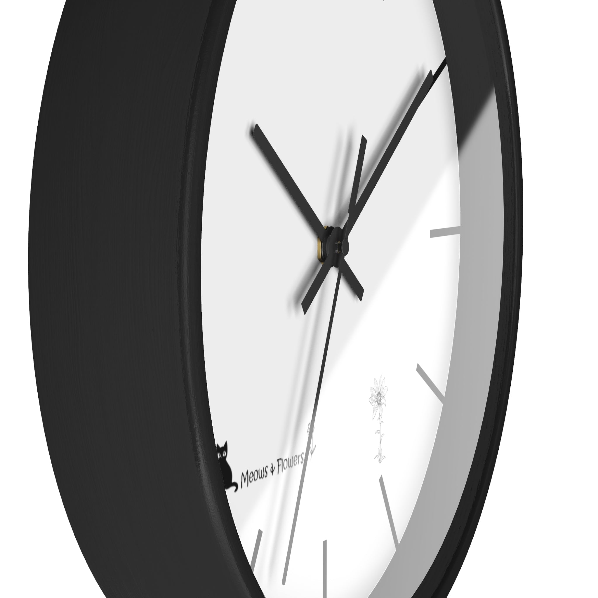Wall Clock (Shadow Flower 1)