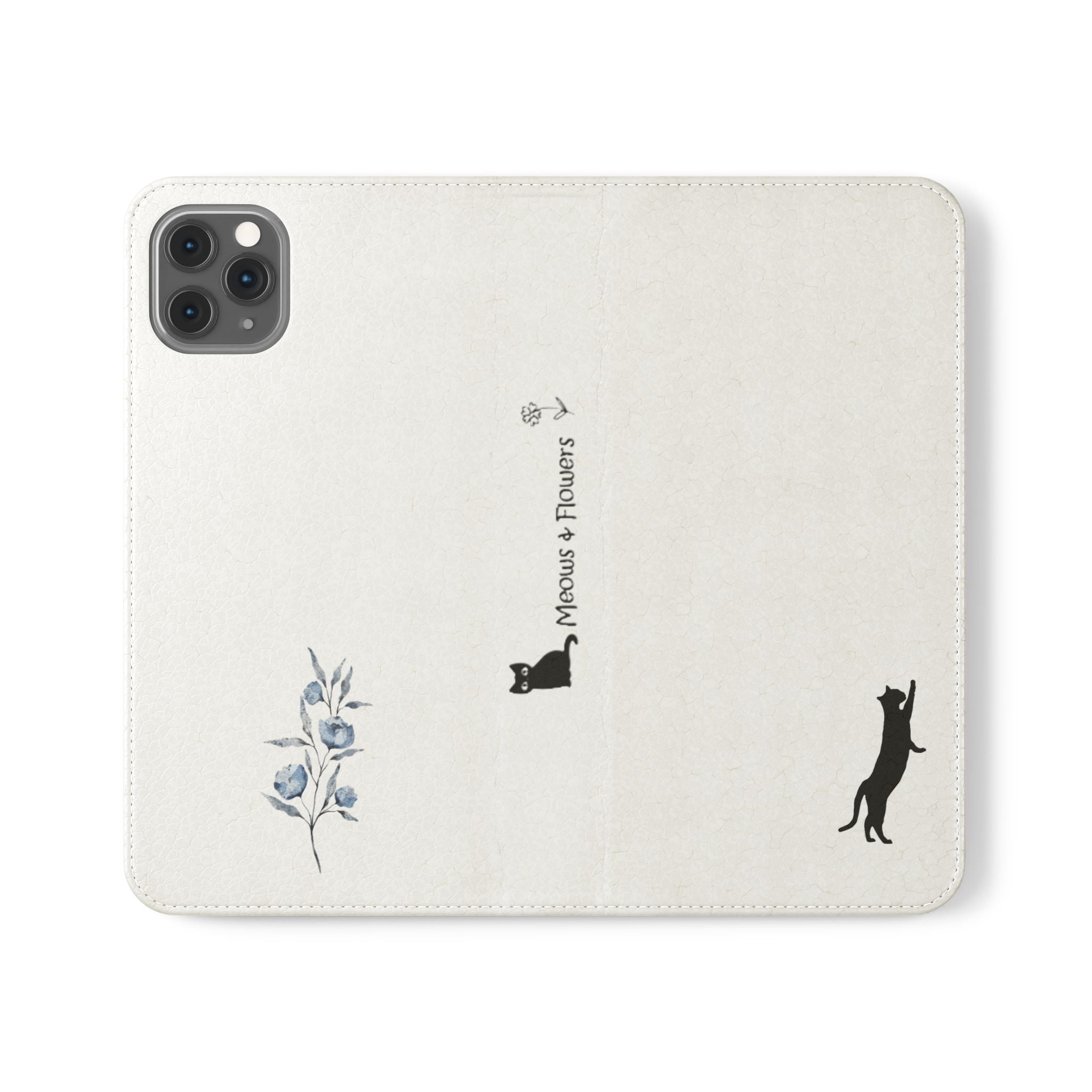 Flip Cases (Light Blue Flower)