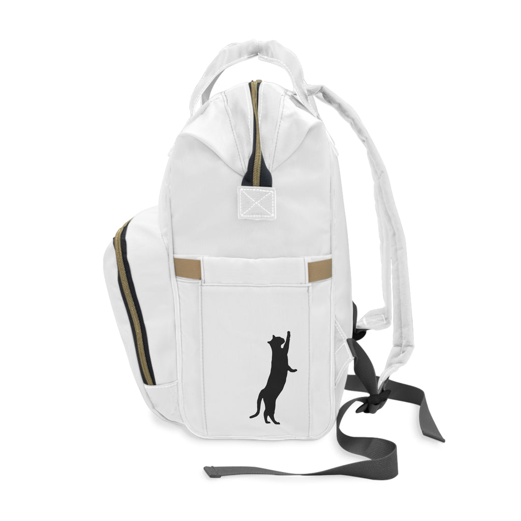 Multifunctional Backpack (Purple Flower)