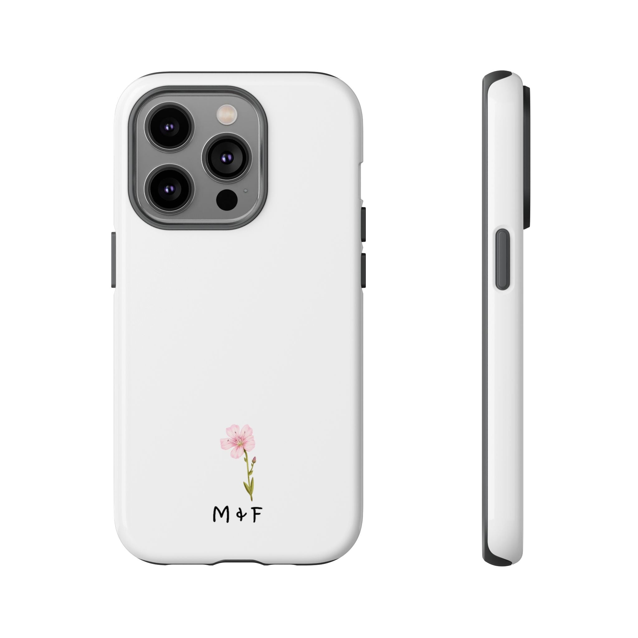 Tough Phone Case (Pink Flower)