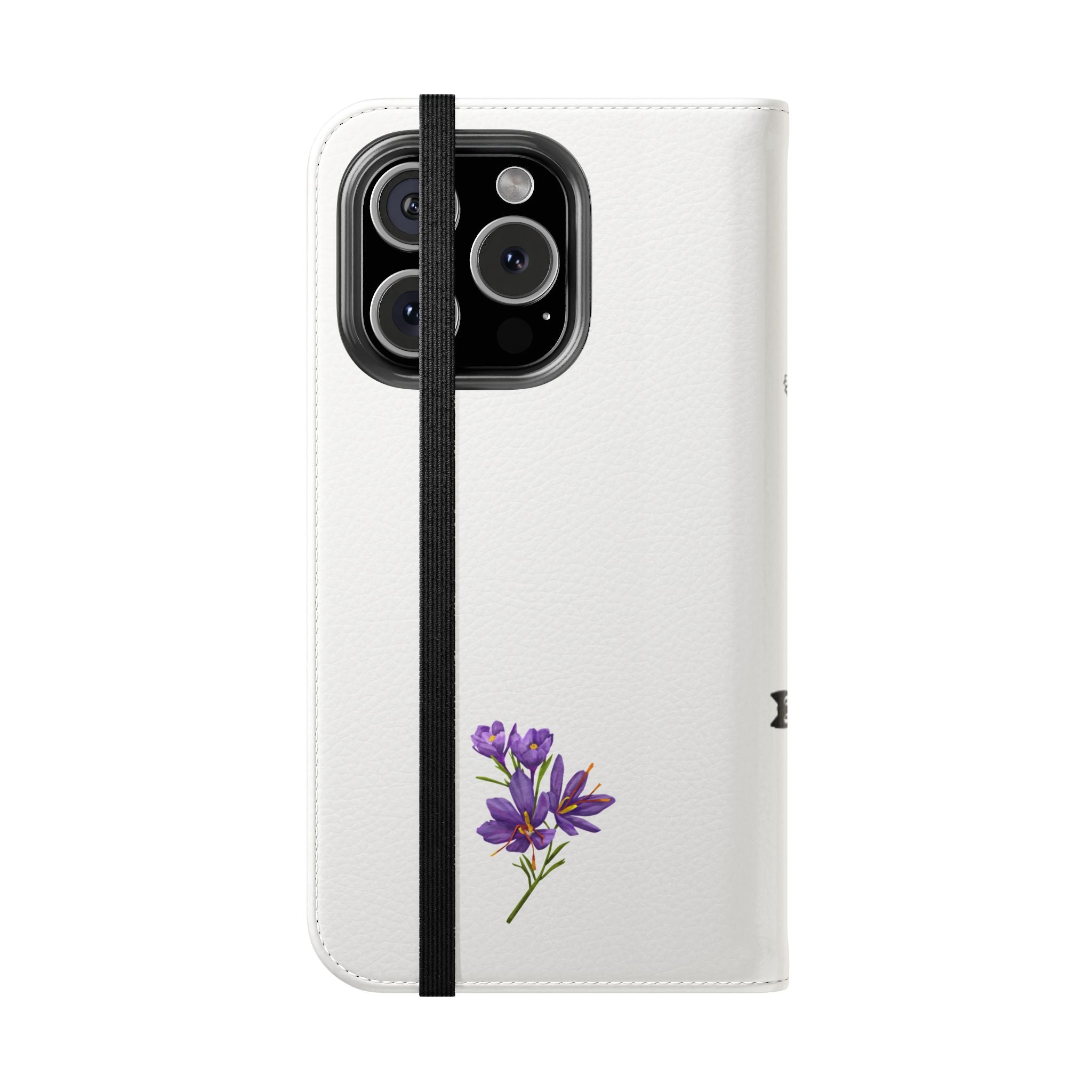 Flip Cases (Purple Flower)