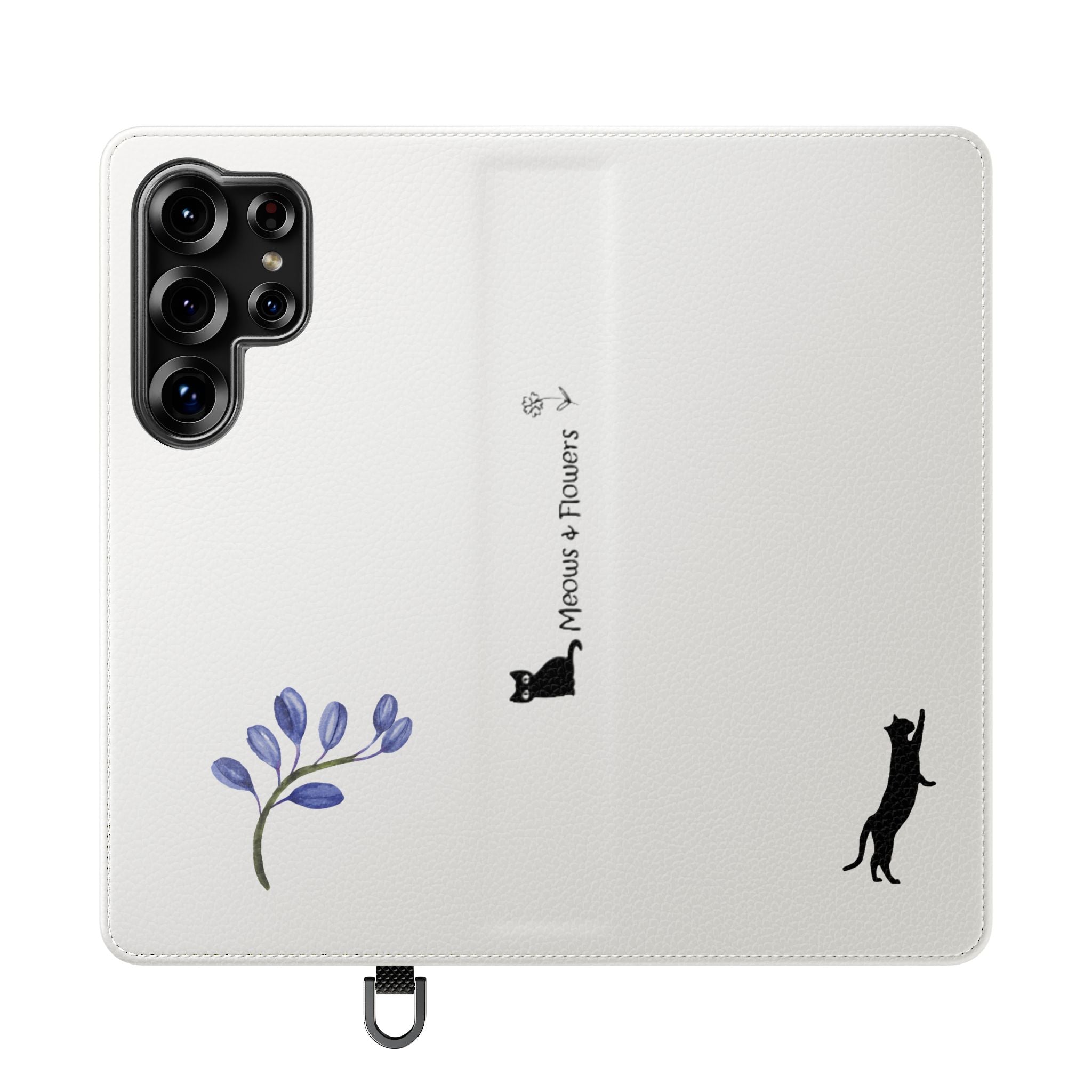 Flip Cases (Blue Flower)