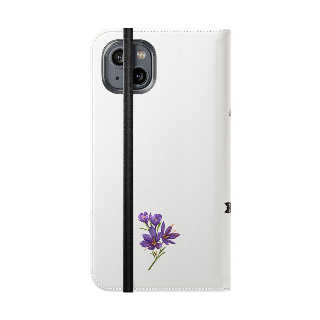 Flip Cases (Purple Flower)