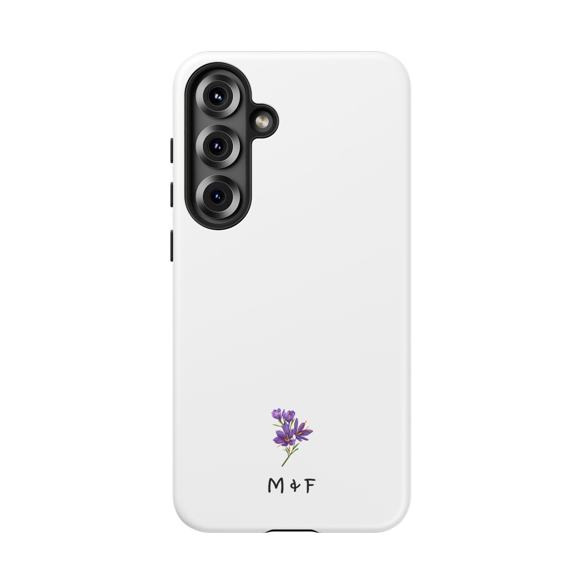 Tough Phone Case (Purple Flower)
