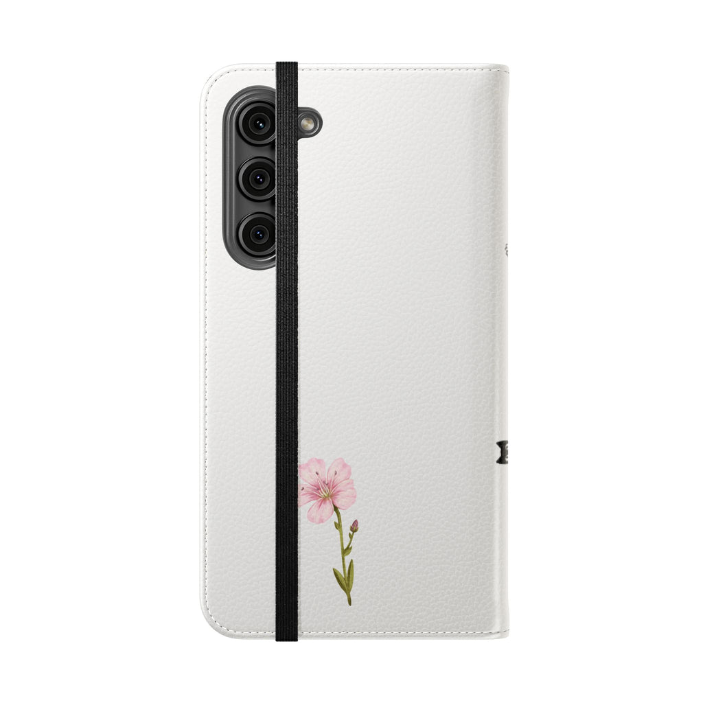 Flip Cases (Pink Flower)