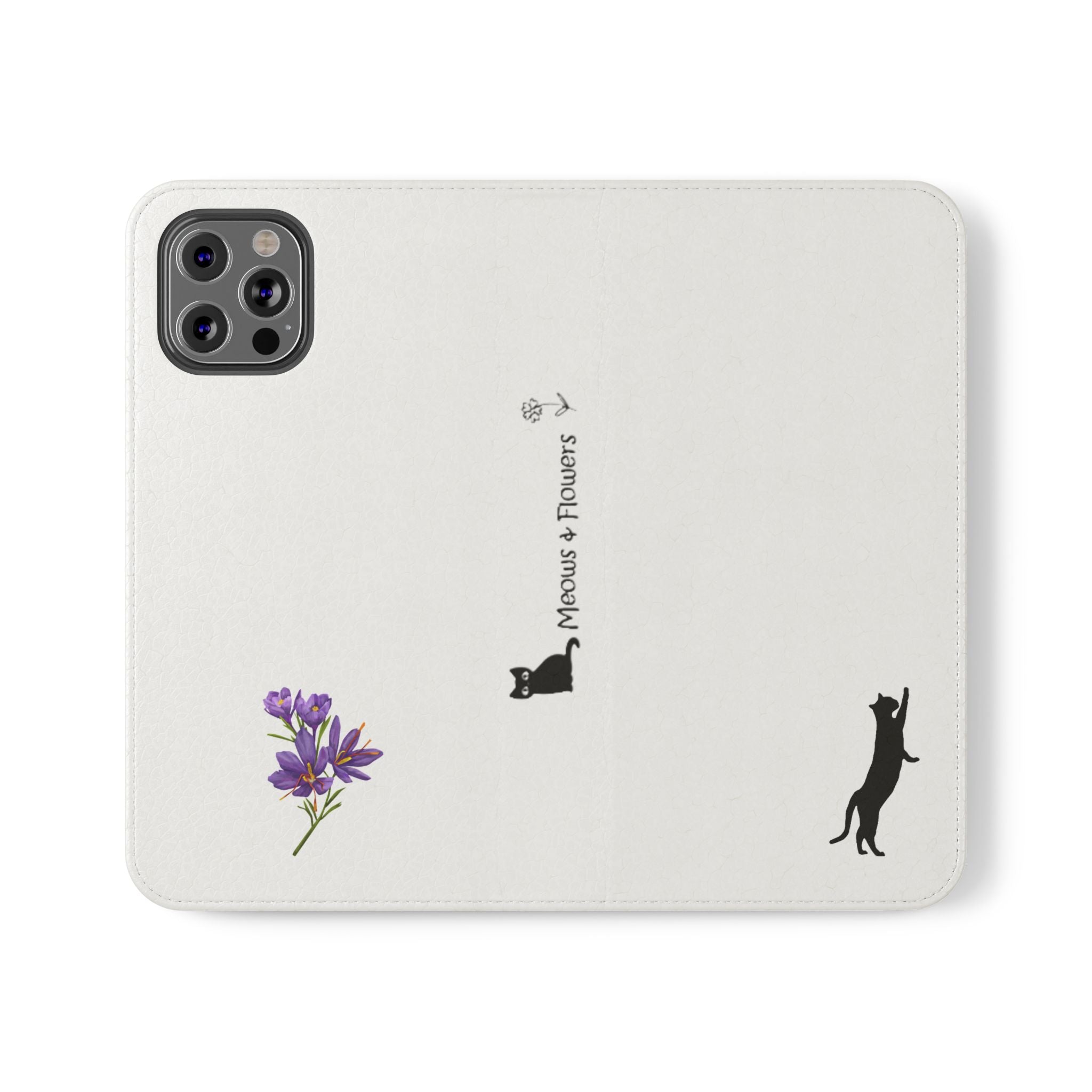 Flip Cases (Purple Flower)