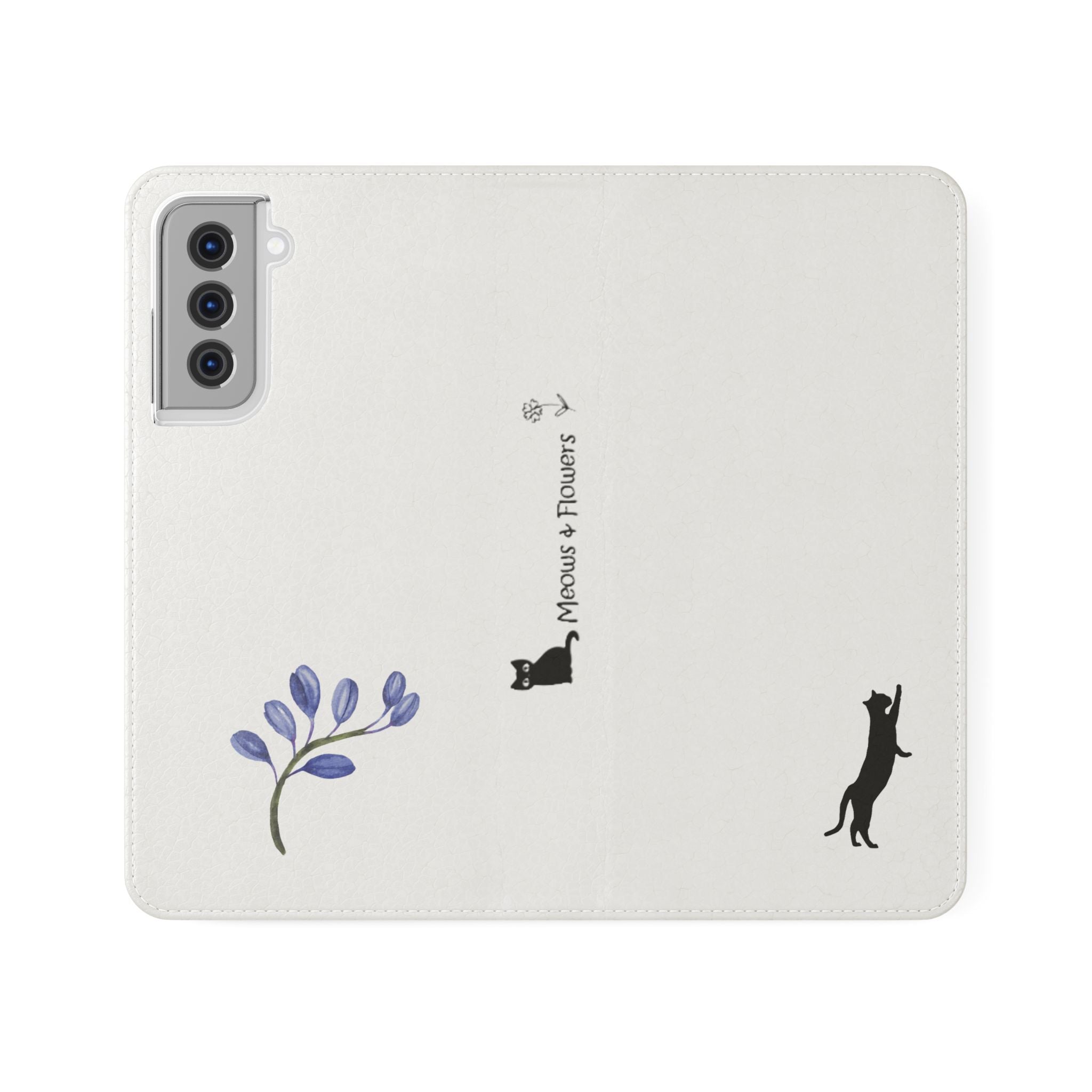 Flip Cases (Blue Flower)