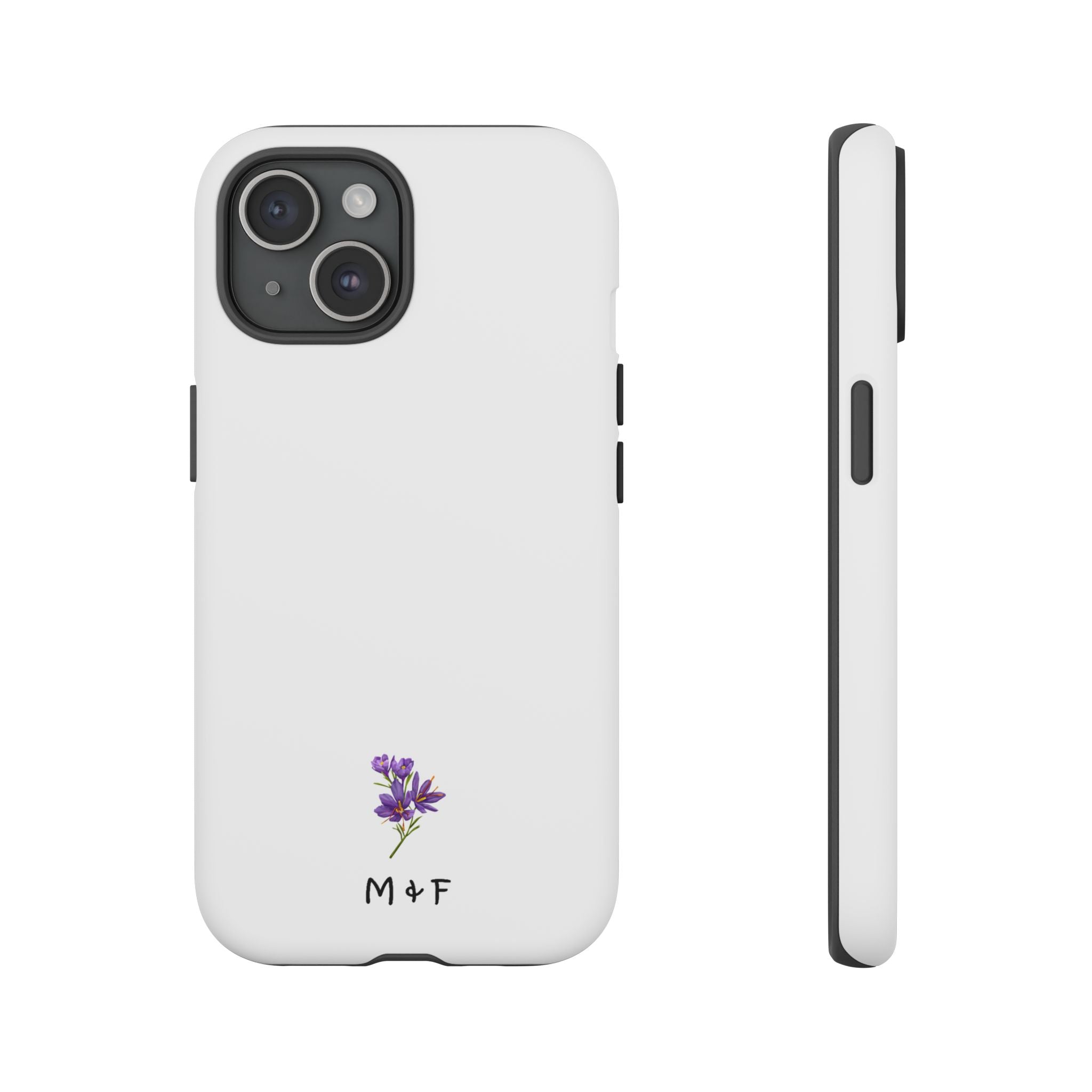 Tough Phone Case (Purple Flower)