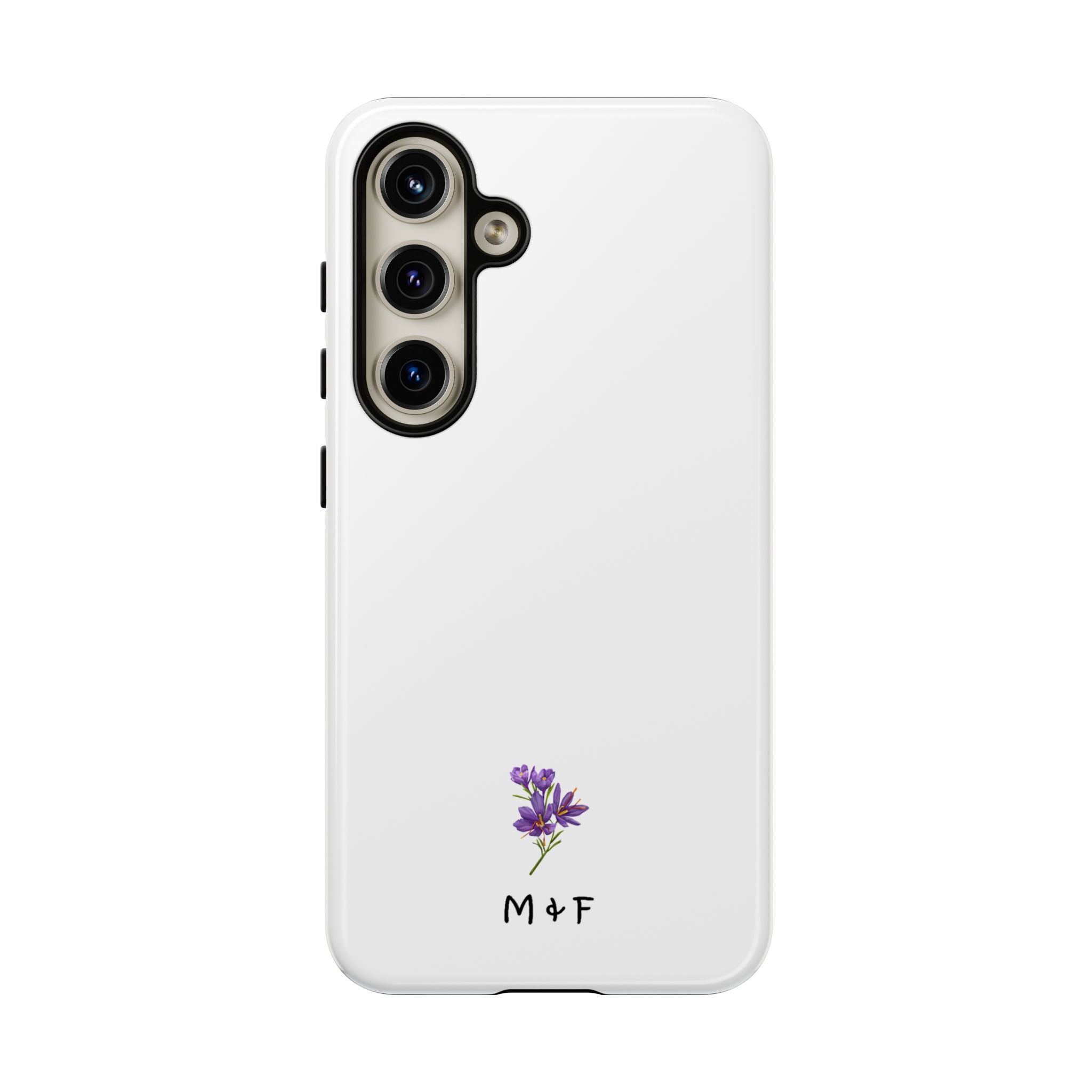 Tough Phone Case (Purple Flower)