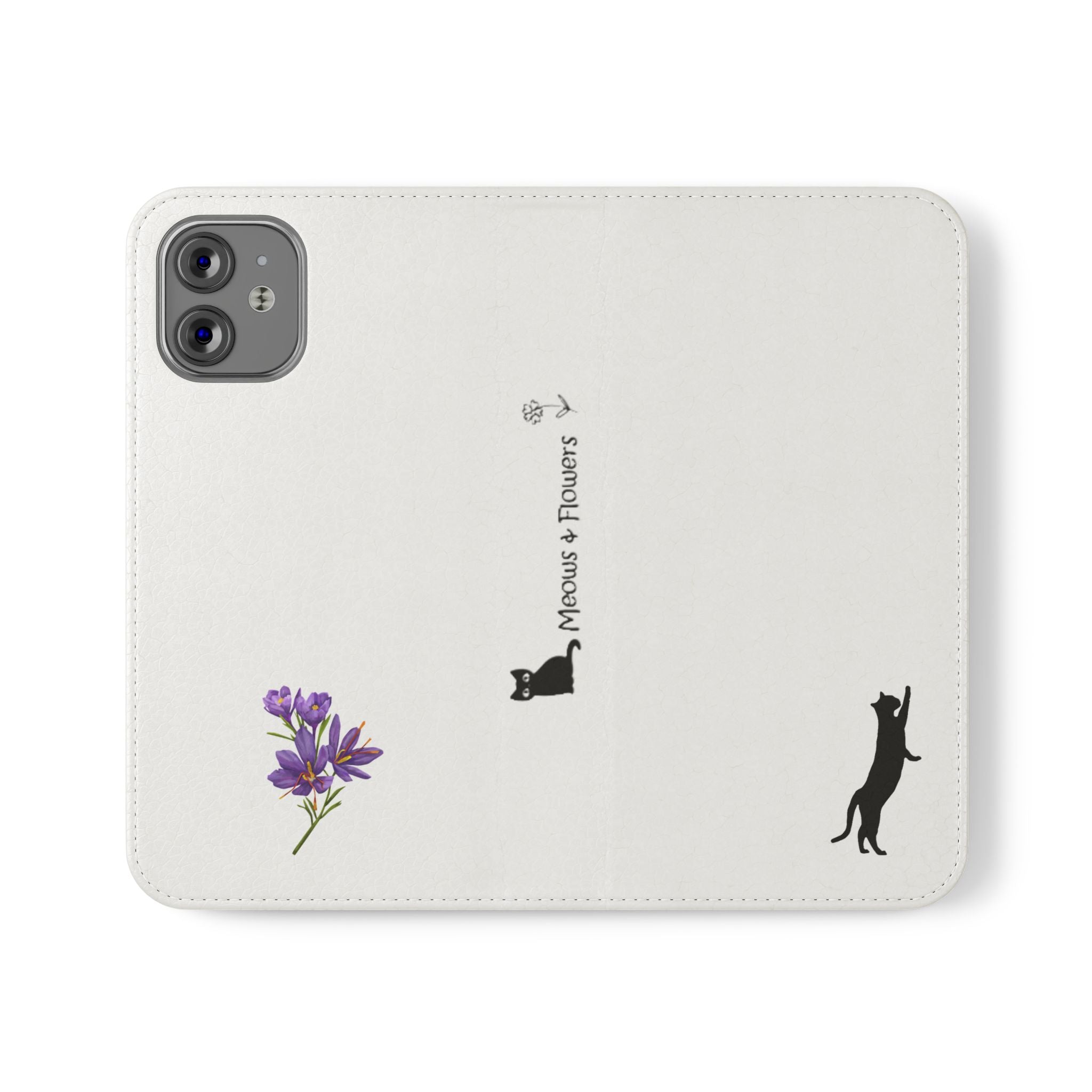 Flip Cases (Purple Flower)