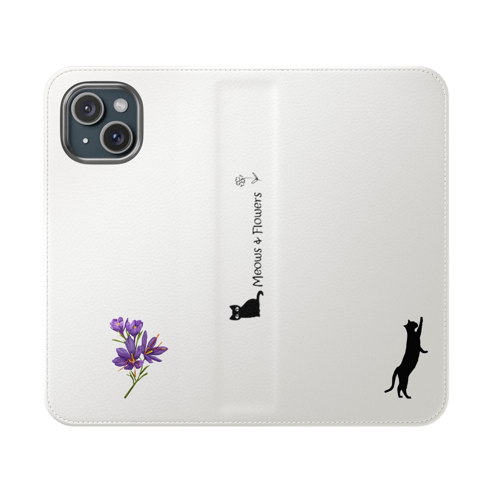 Flip Cases (Purple Flower)