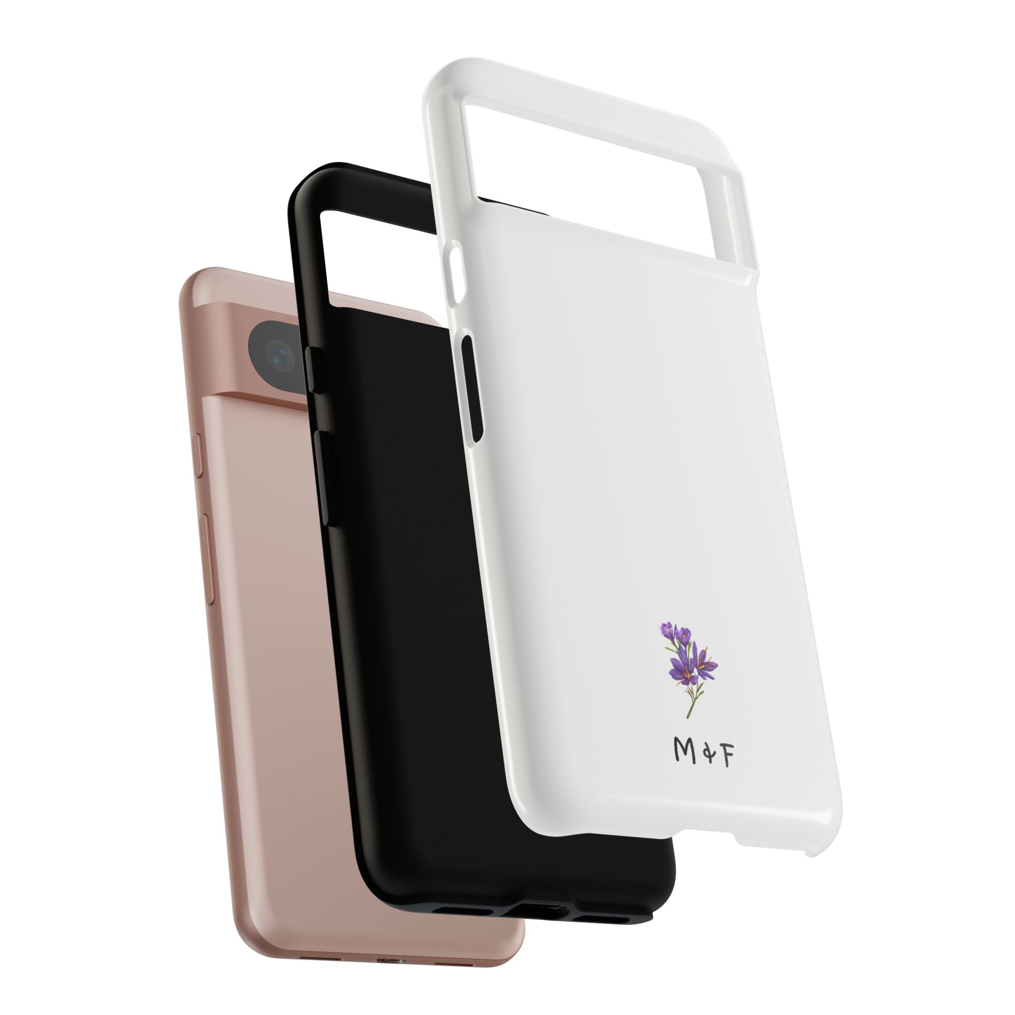 Tough Phone Case (Purple Flower)