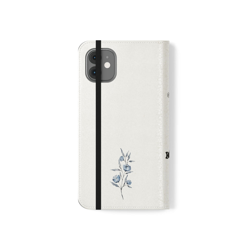 Flip Cases (Light Blue Flower)