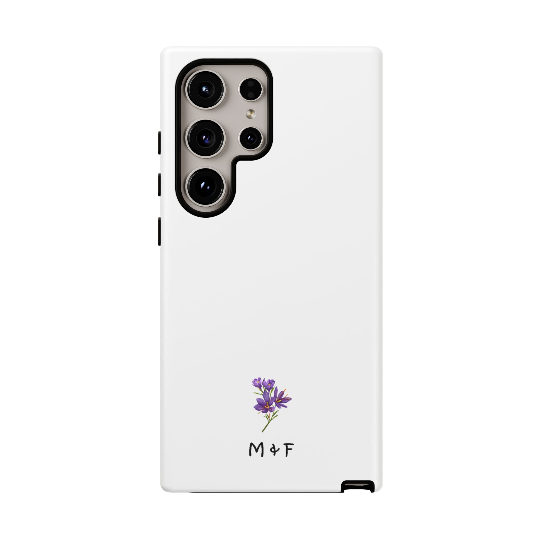 Tough Phone Case (Purple Flower)