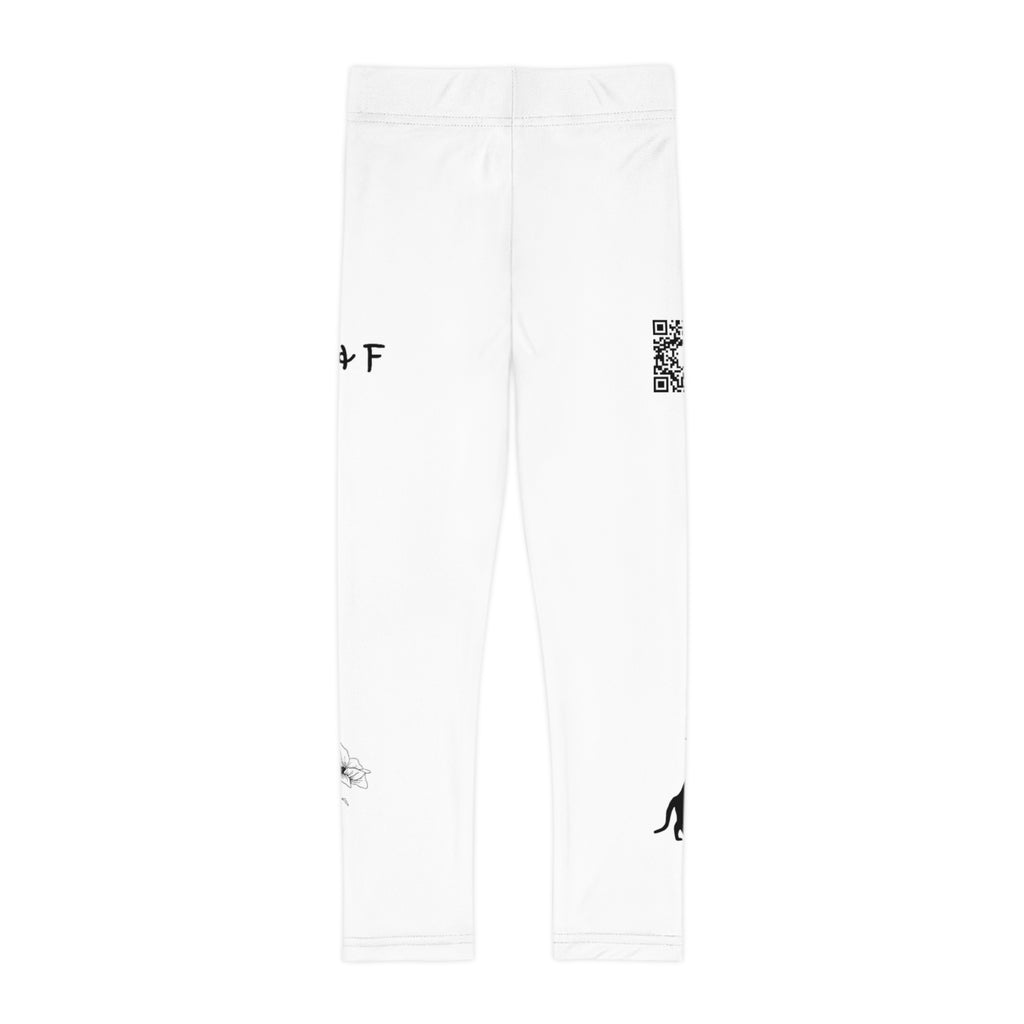 Kids Leggings (M&F Logo Shadow Flower 1)