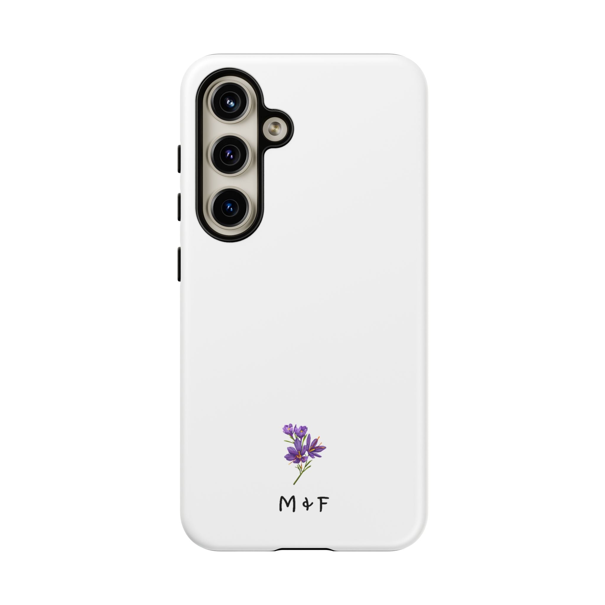 Tough Phone Case (Purple Flower)