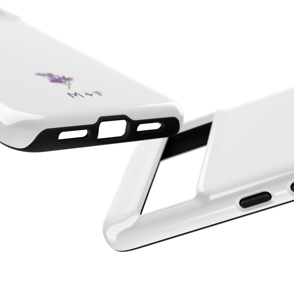 Tough Phone Case (Purple Flower)