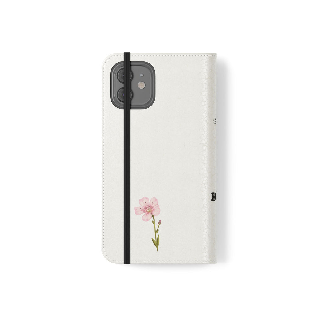 Flip Cases (Pink Flower)