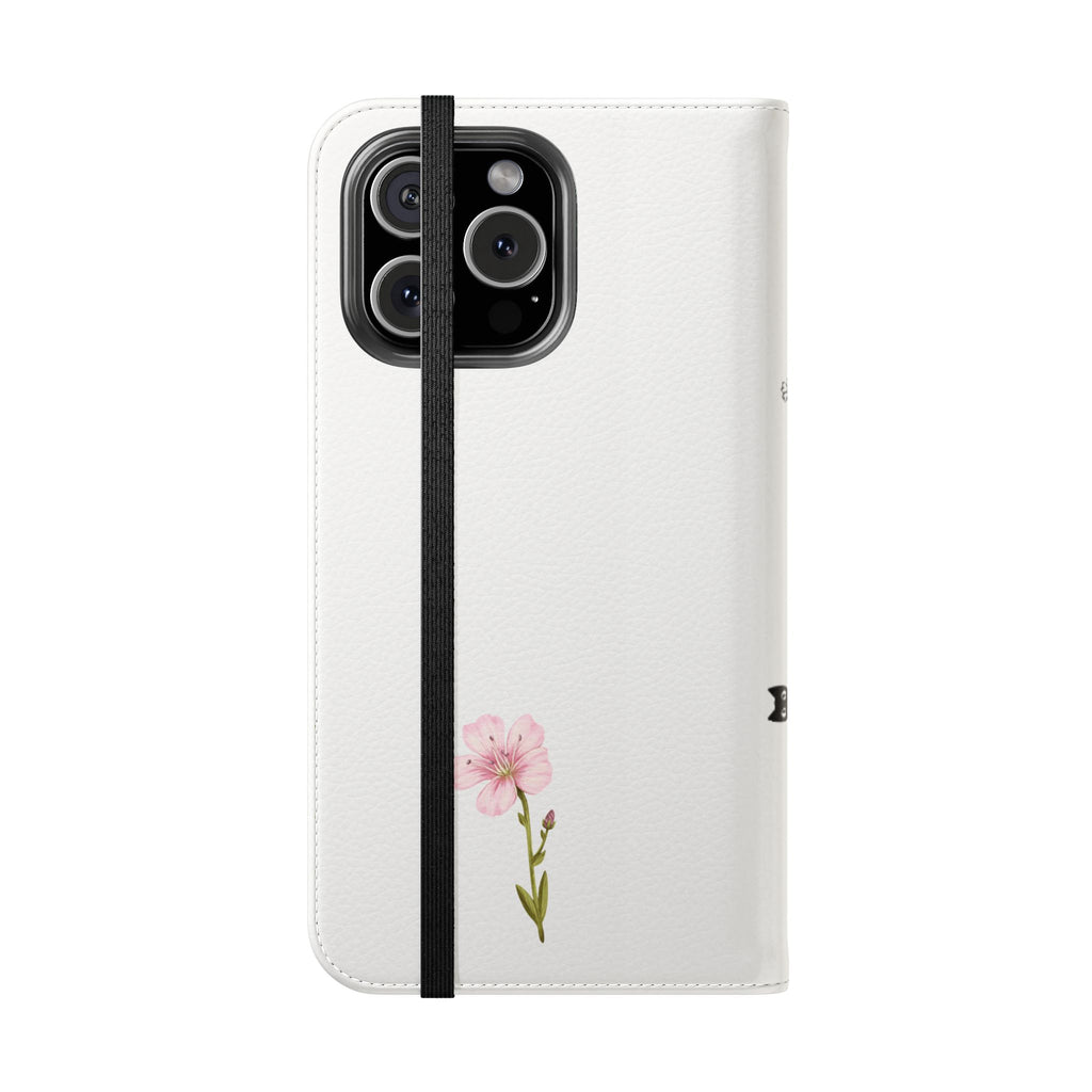 Flip Cases (Pink Flower)