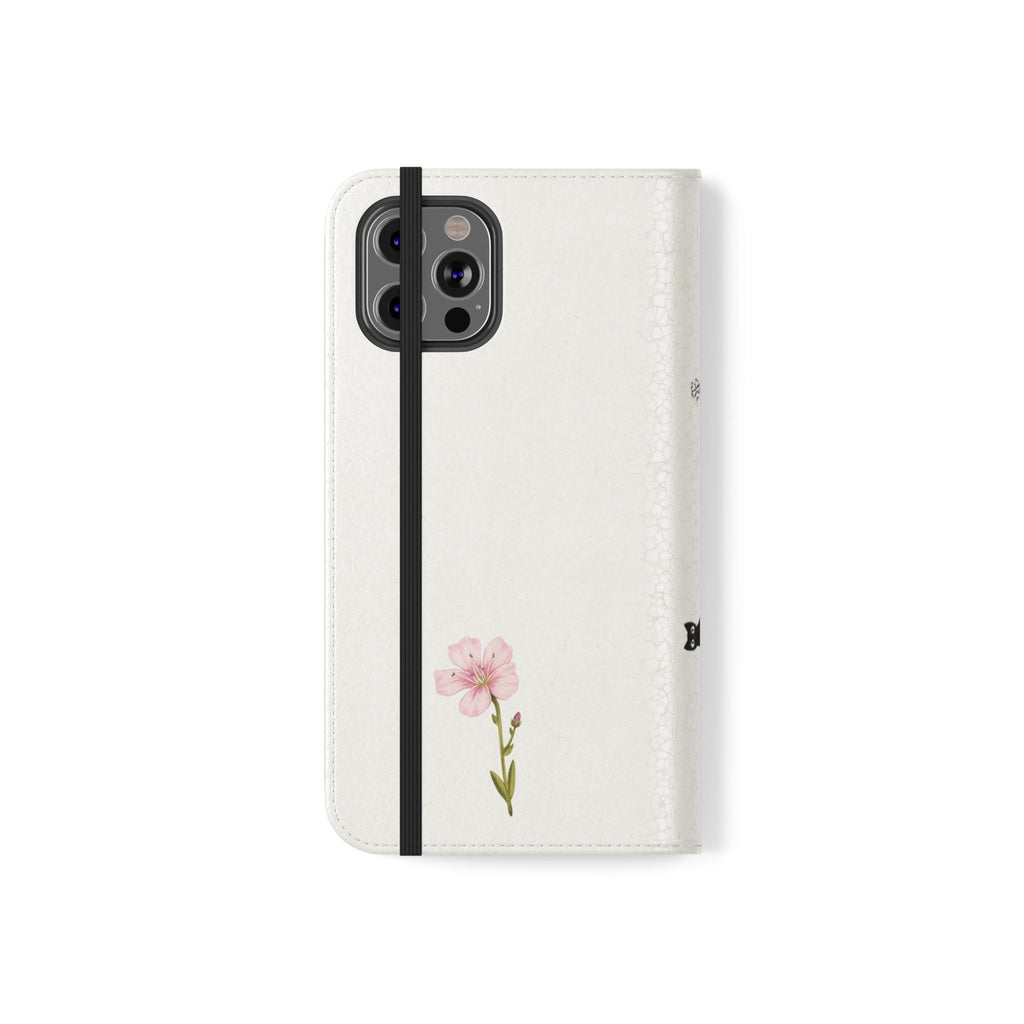Flip Cases (Pink Flower)