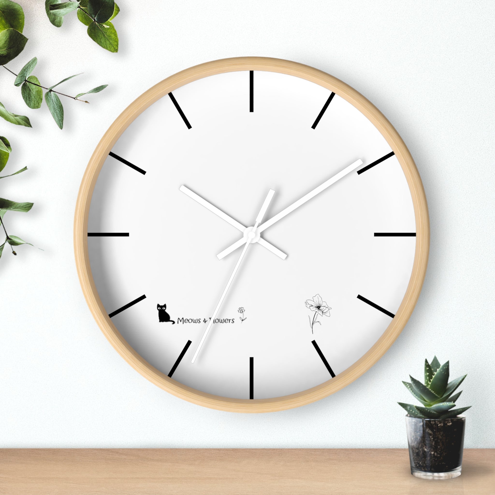 Wall Clock (Shadow Flower 2)