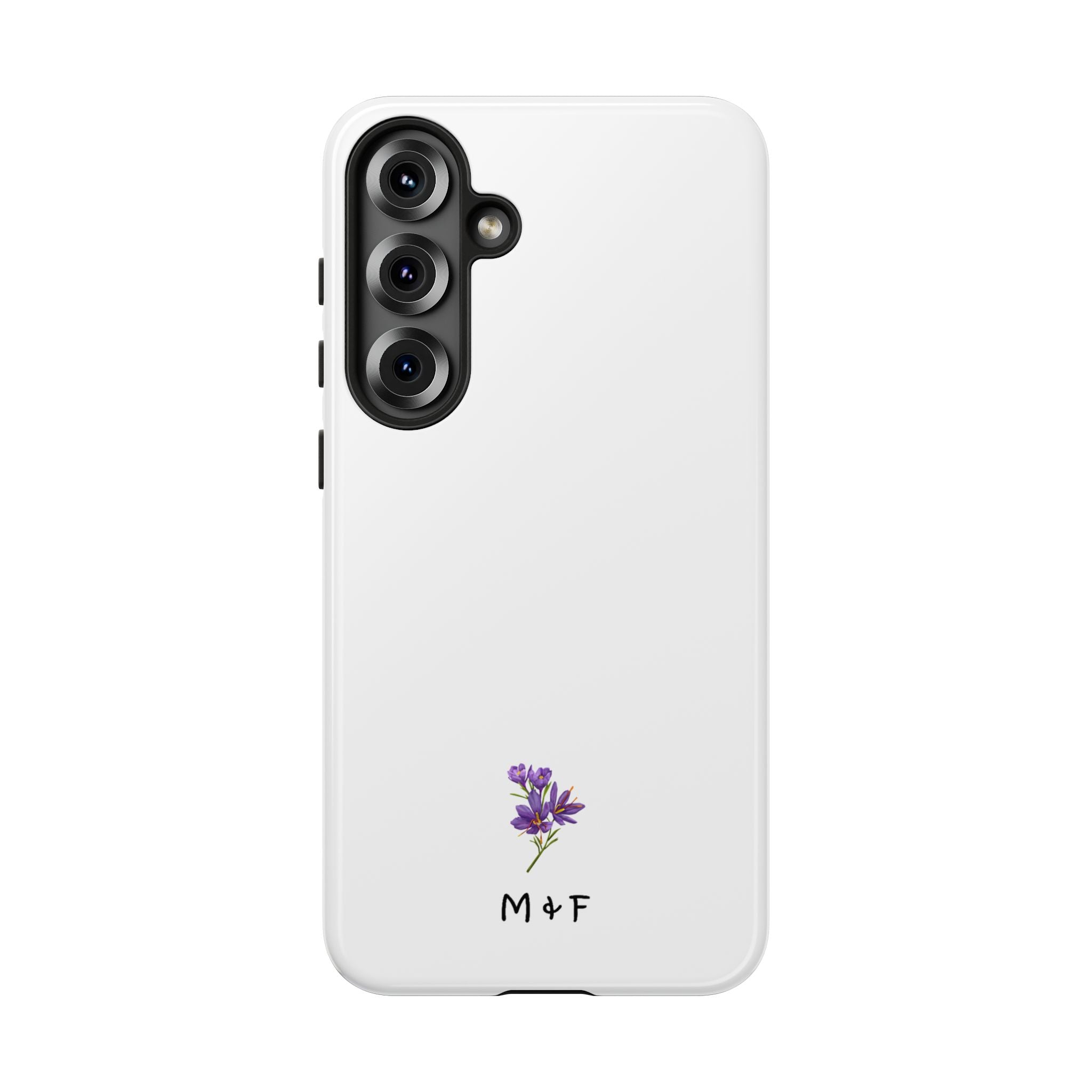 Tough Phone Case (Purple Flower)