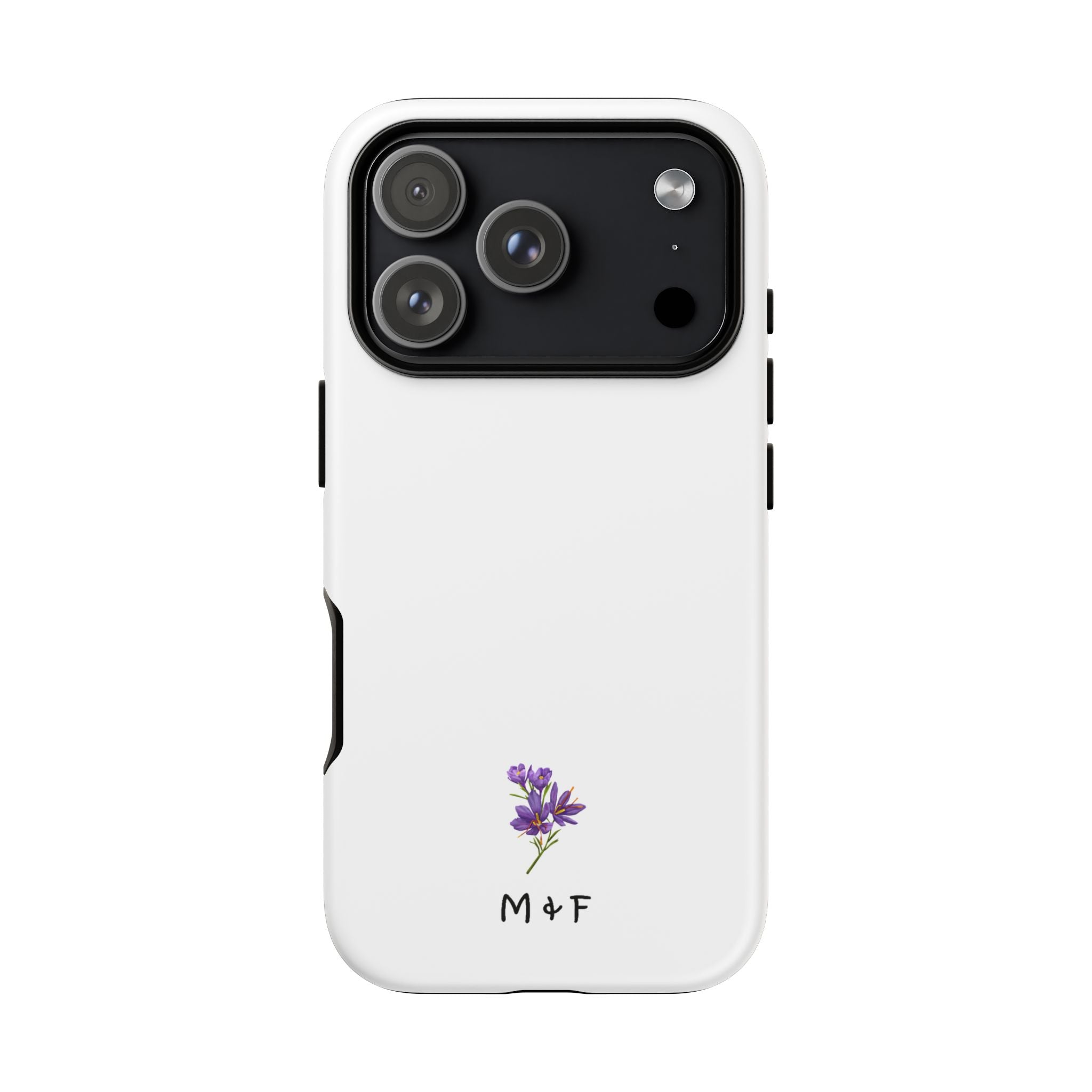 Tough Phone Case (Purple Flower)