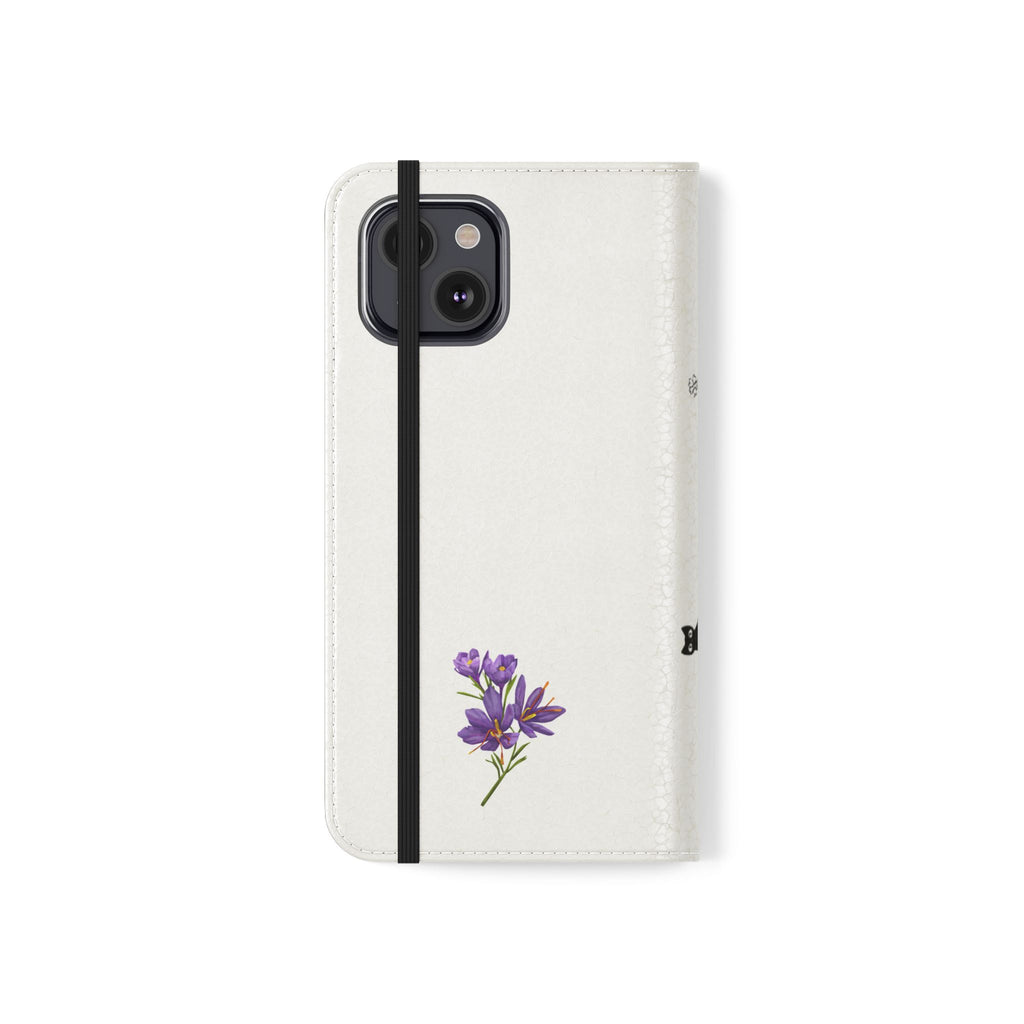Flip Cases (Purple Flower)