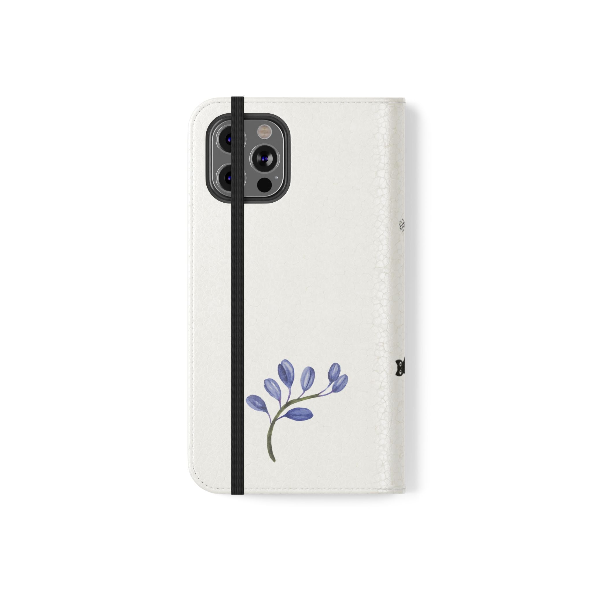 Flip Cases (Blue Flower)