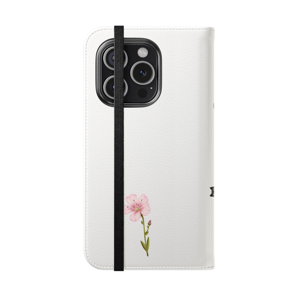Flip Cases (Pink Flower)