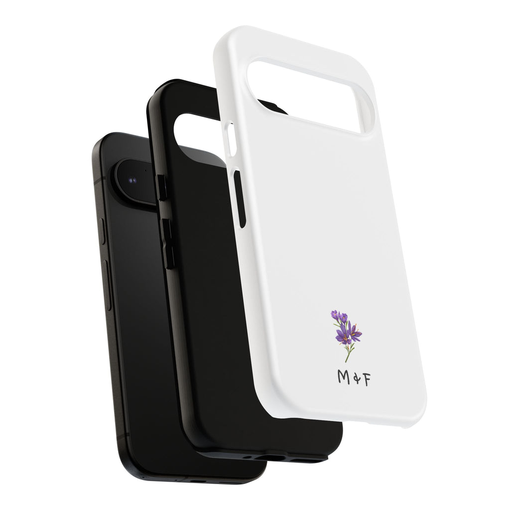 Tough Phone Case (Purple Flower)
