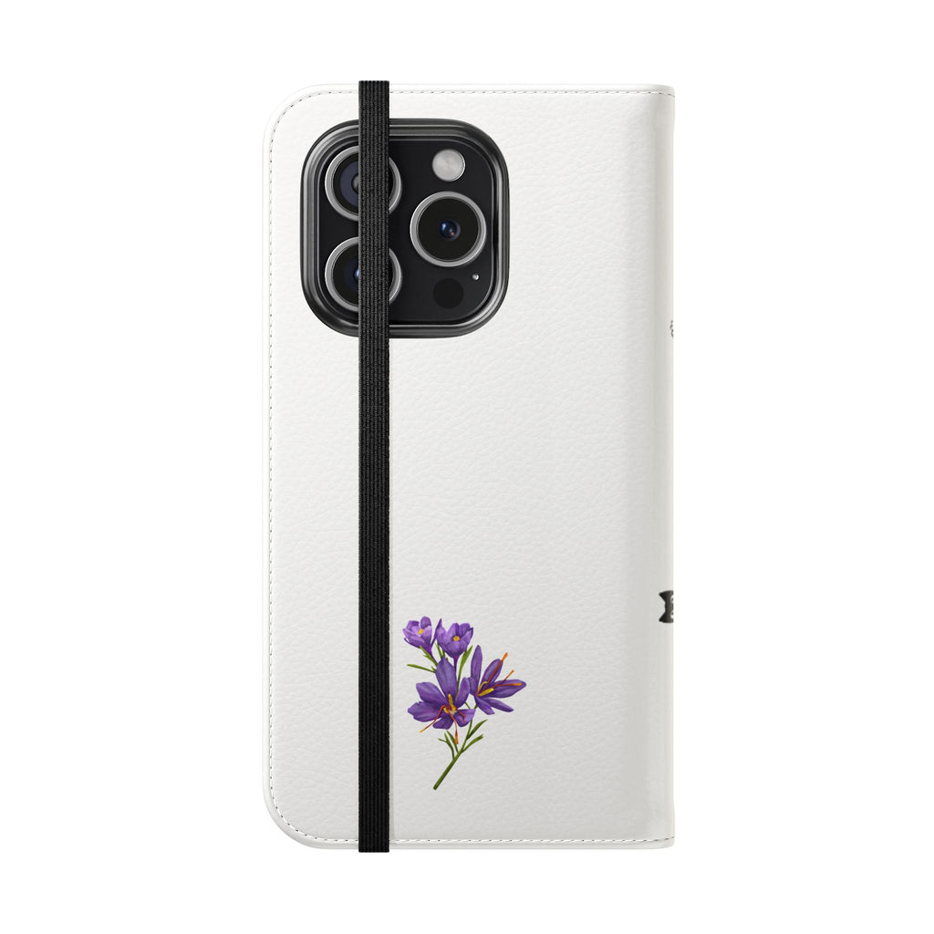 Flip Cases (Purple Flower)