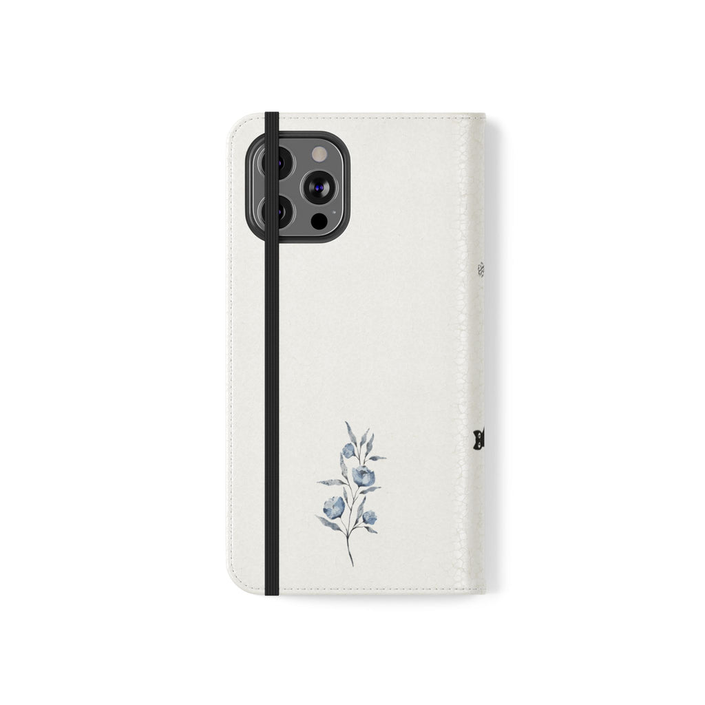 Flip Cases (Light Blue Flower)