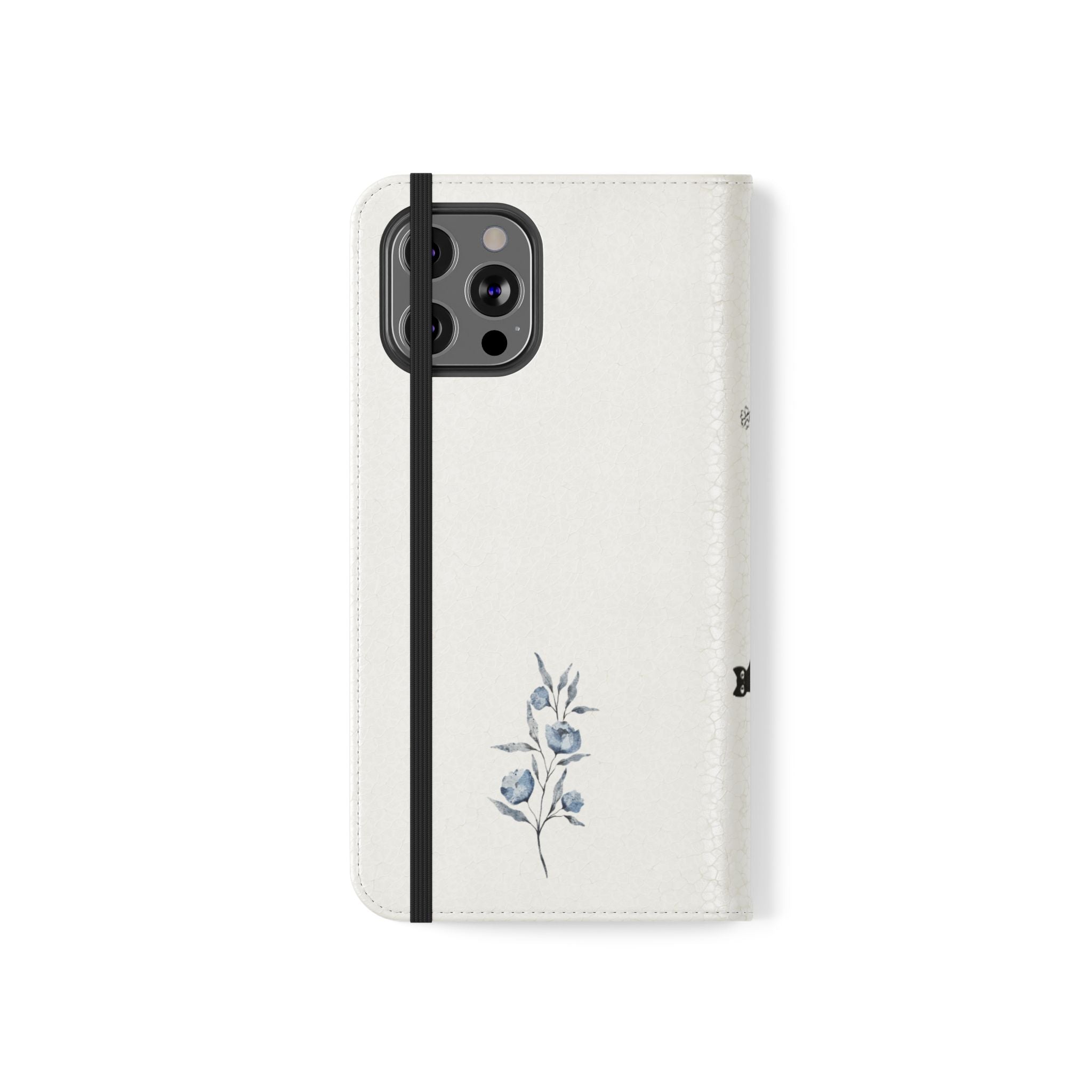 Flip Cases (Light Blue Flower)