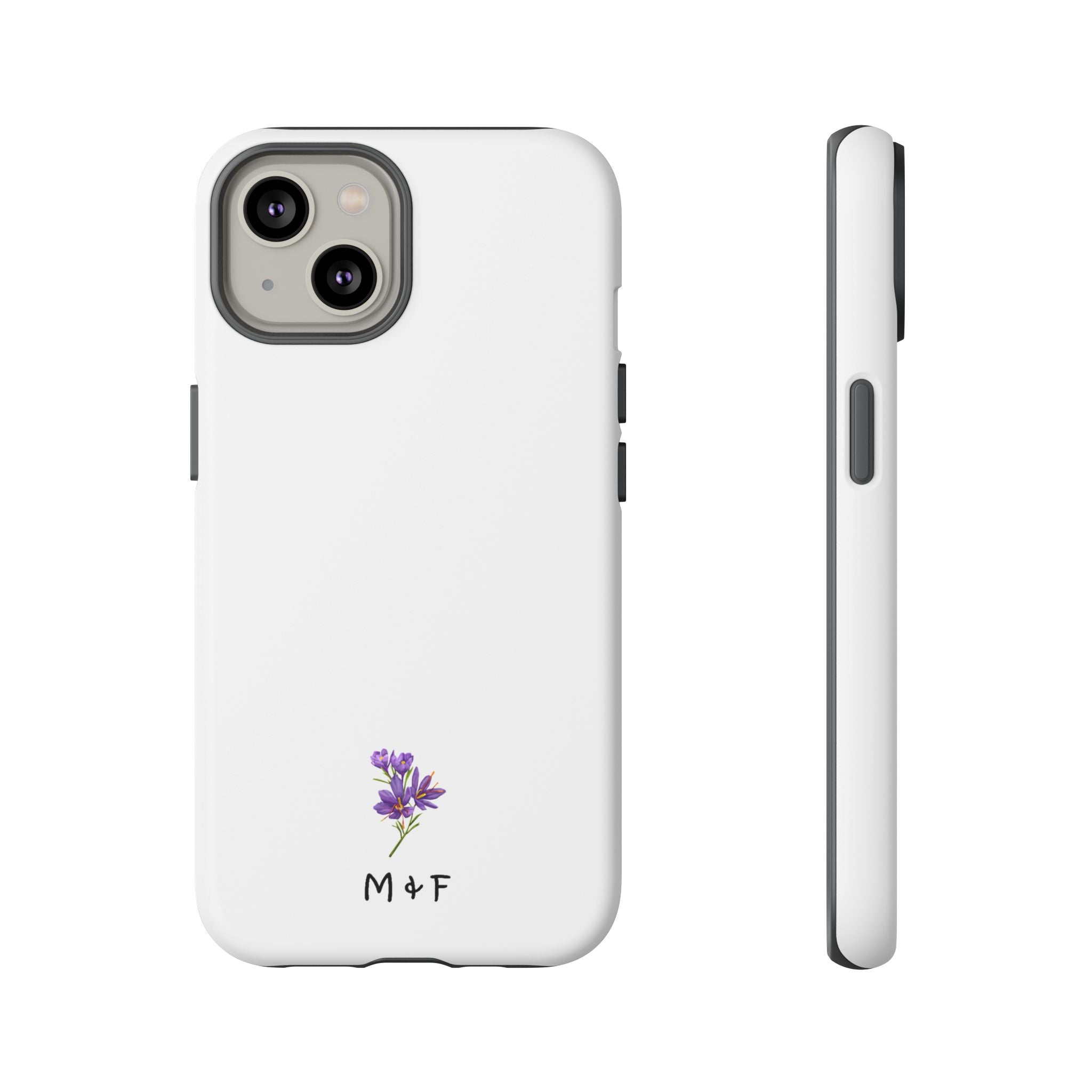 Tough Phone Case (Purple Flower)