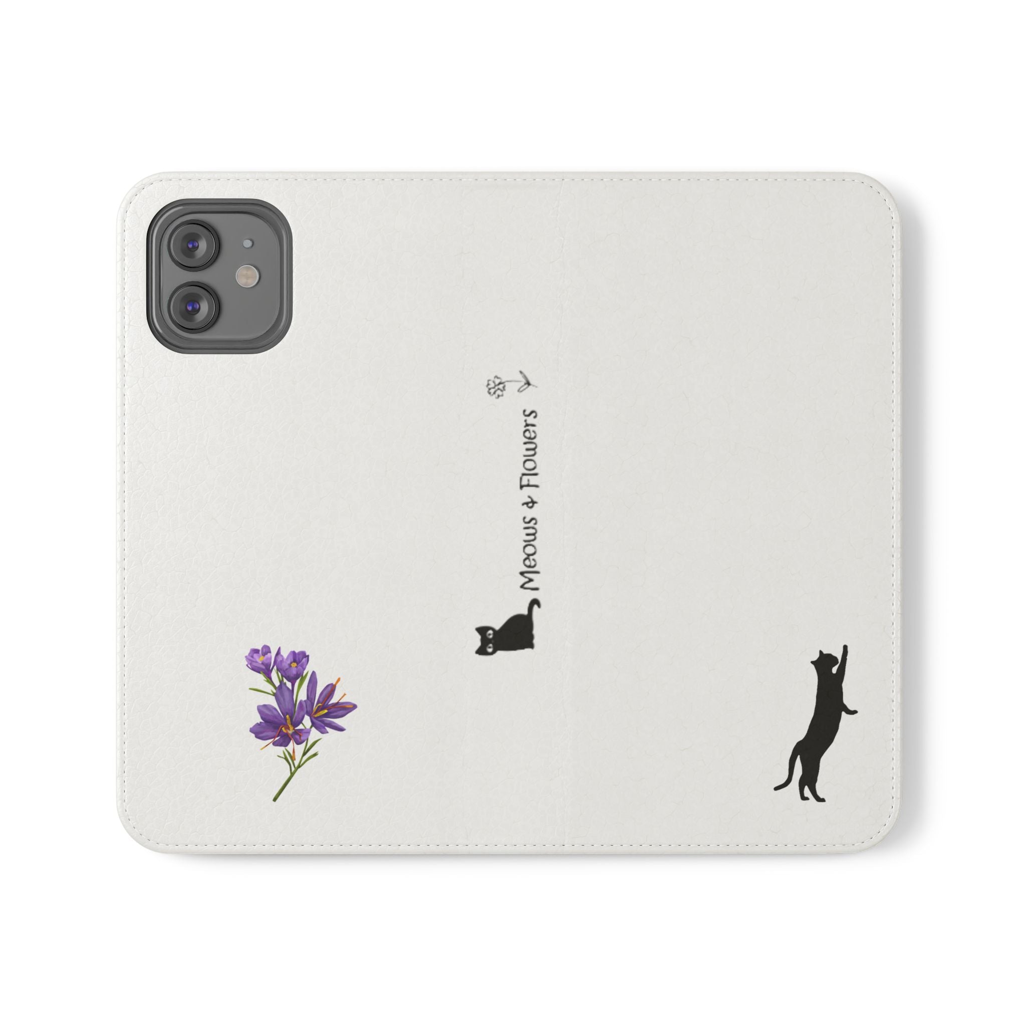 Flip Cases (Purple Flower)