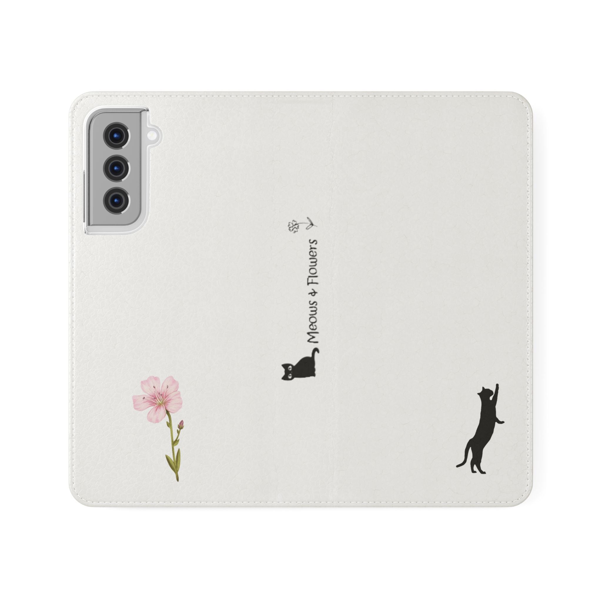 Flip Cases (Pink Flower)